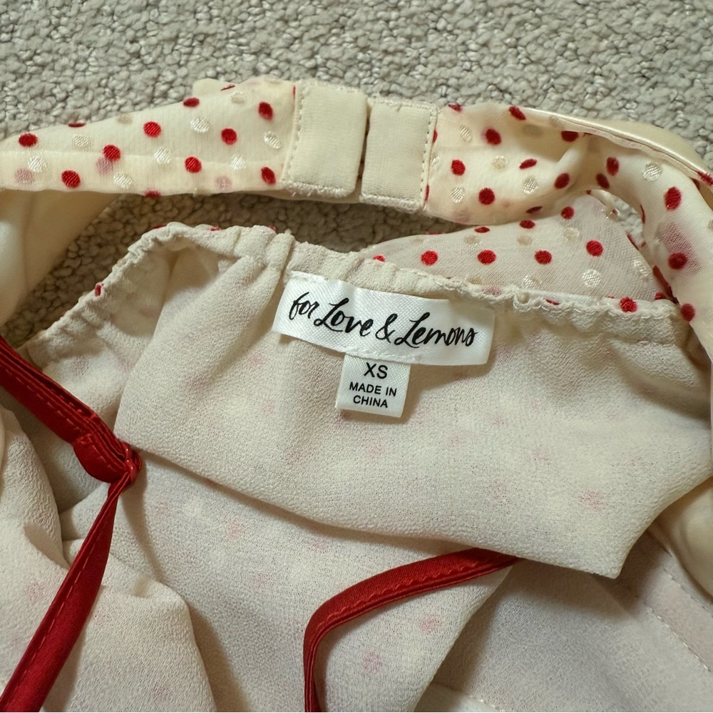 For love and lemons love dot camisole top - Picture 5 of 5